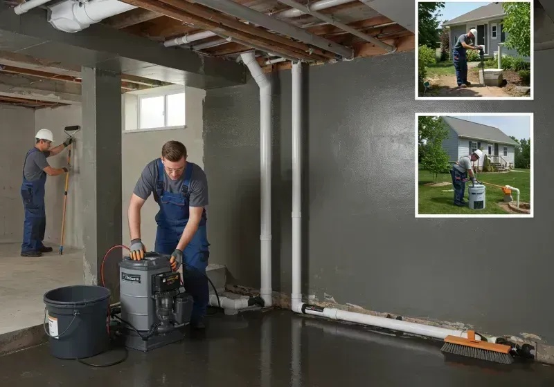 Basement Waterproofing and Flood Prevention process in Boca Del Mar, FL